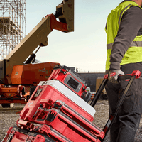 Milwaukee M18PHLB0 PACKOUT Heating Lunch Box – Tool Only in use on site