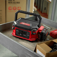 Milwaukee M18PHLB0 PACKOUT Heating Lunch Box – Tool Only in use on site
