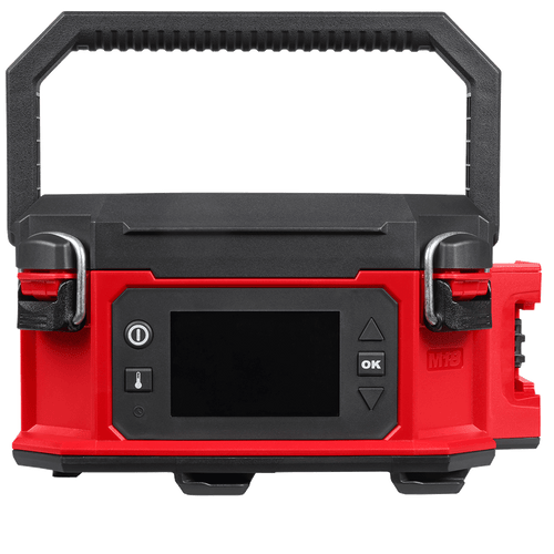Milwaukee M18PHLB0 PACKOUT Heating Lunch Box – Tool Only in use on site